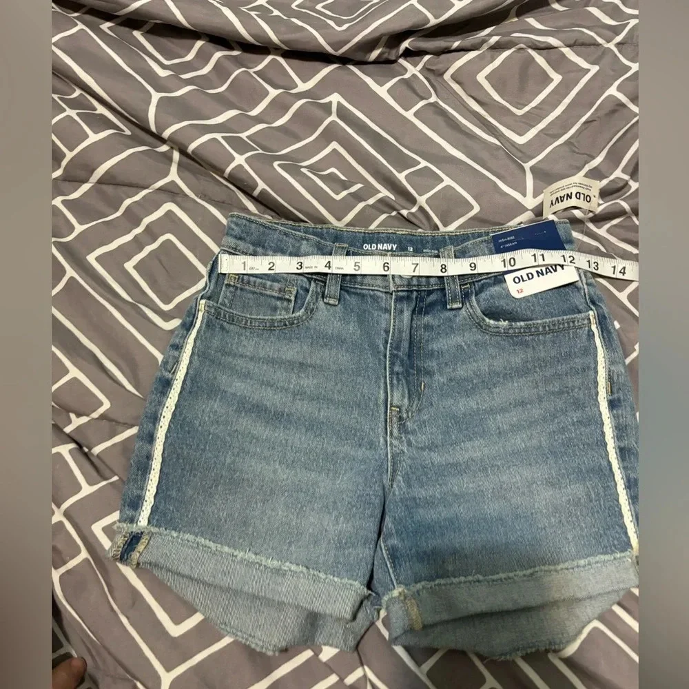 NWT-girls old navy shorts size 12